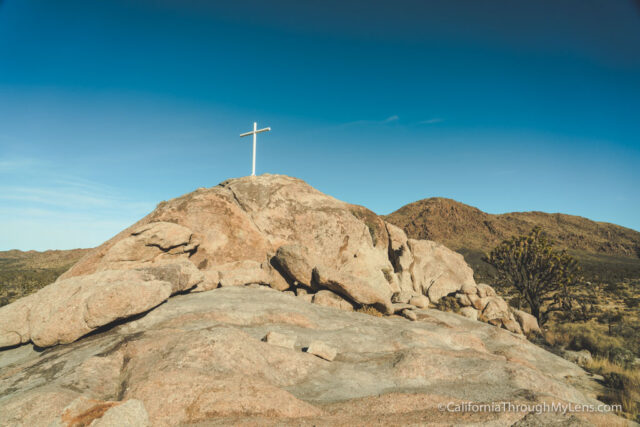 Cross on ridge 